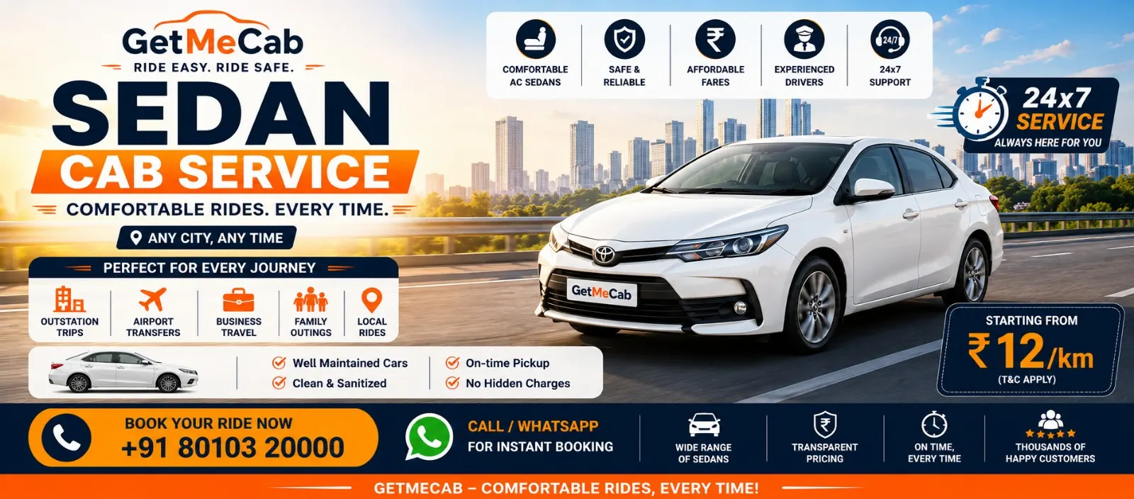 Sedan Cab Chandigarh to Palghar Round Way