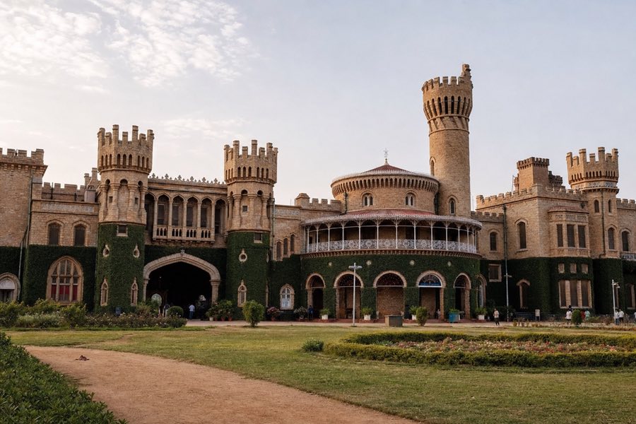 Bangalore Palace and its heritage facade