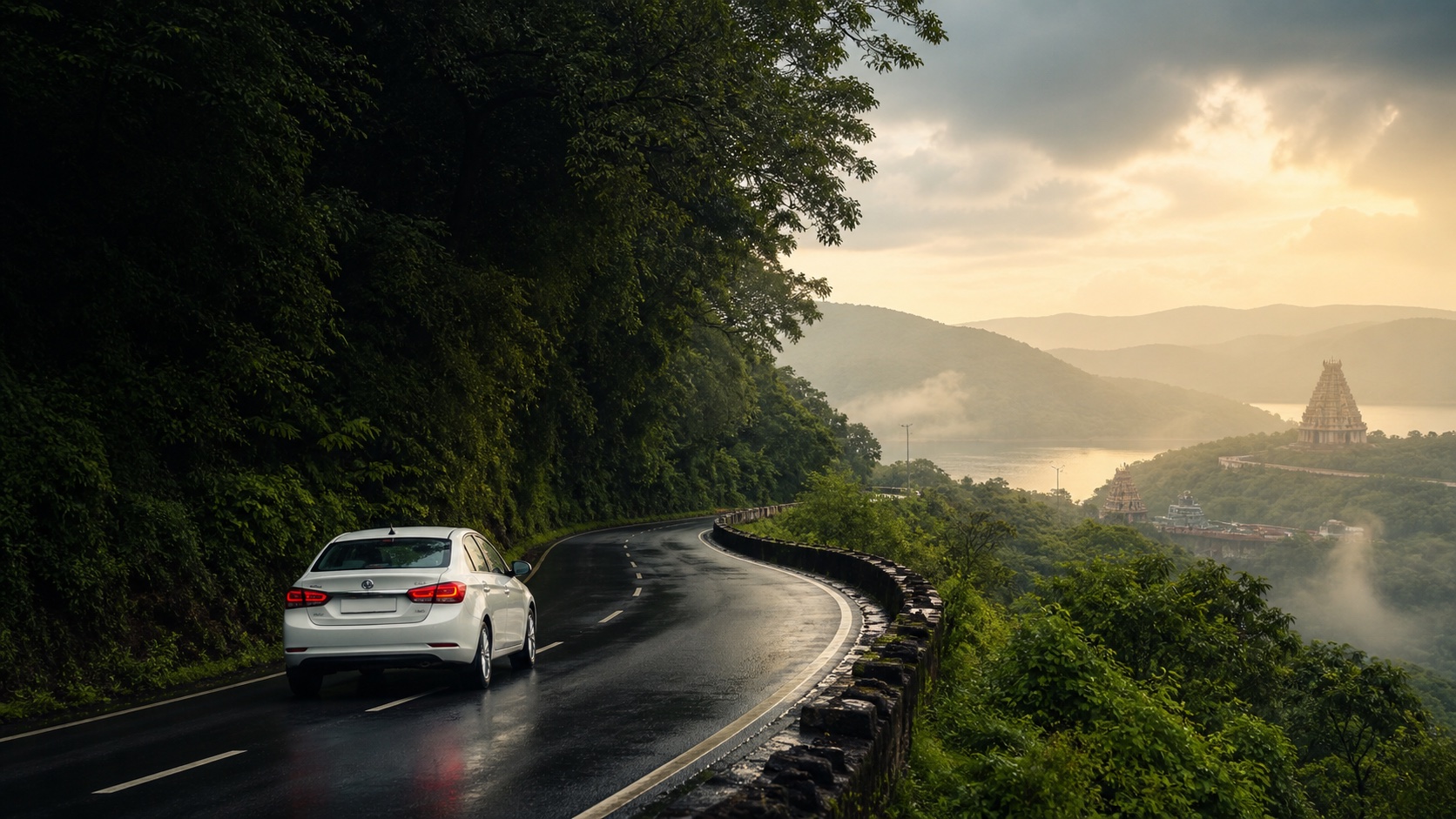 Hyderabad to Srisailam Road Trip: Route, Stops and Temple Planning